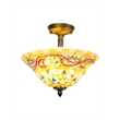 Pemberly Row Mosaic Flush Mount