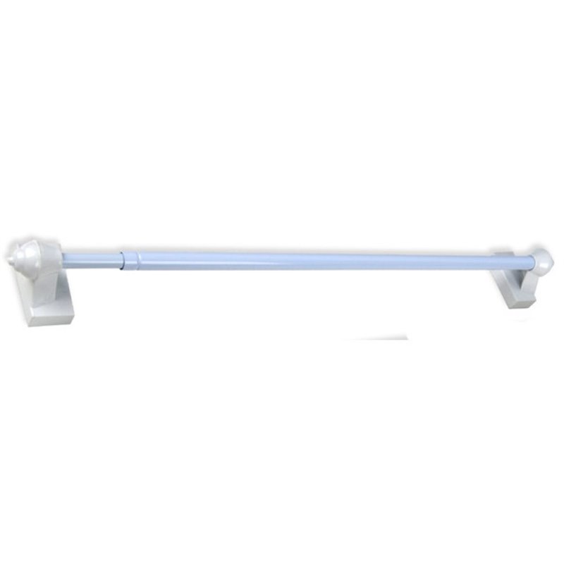 Pemberly Row Magnetic Curtain Rod Set In White Pr 1404472