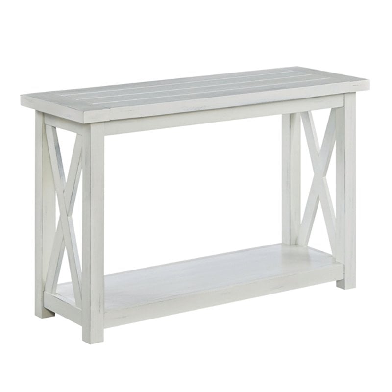 Pemberly Row Console Table in White