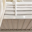 Pemberly Row Metal 2 Integrated Ladders Full Loft Bed in White