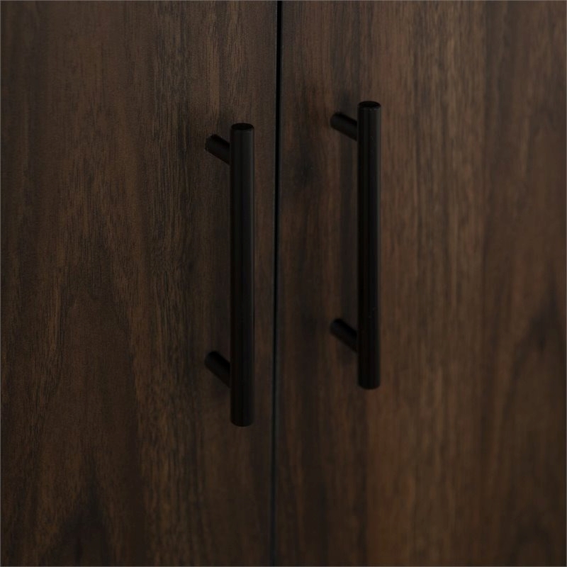 Pemberly Row Mid-Century Wood Buffet TV Stand for TVs up to 44