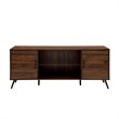 Pemberly Row Mid-Century 2-Door Wood TV Console for TVs up to 60