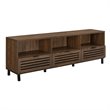 Pemberly Row Transitional Wood TV Stand Console for TVs up to 70