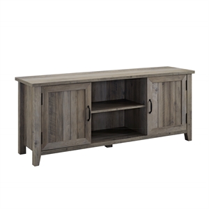 Pemberly Row 58&quot TV Stand in Gray Wash