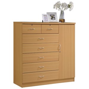 pemberly row tall 7 drawer chest