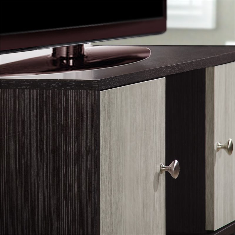 Pemberly Row Contemporary Wood Retro TV Stand for TVs up to 47