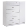 Pemberley Row Wood White Chest Rectangular Lockable 48.6