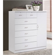 Pemberley Row Wood White Chest Rectangular Lockable 48.6