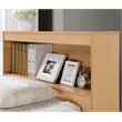Pemberly Row Twin Captain Storage Bed in Beech