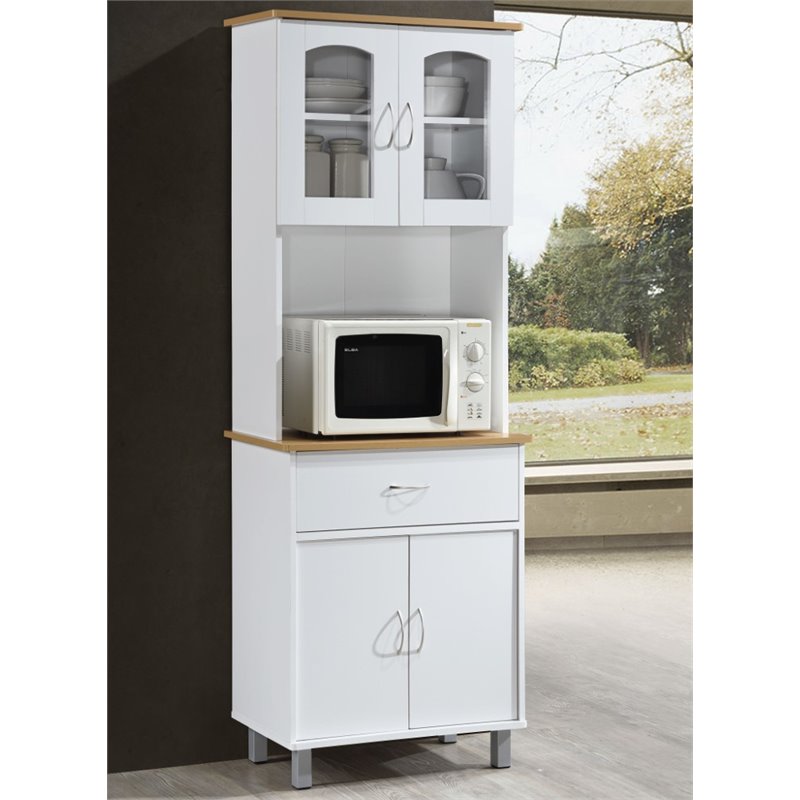 Pemberly Row Kitchen Cabinet in White