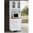 Pemberly Row Kitchen Cabinet in White