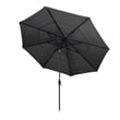 Pemberly Row 11' Patio Umbrella in Olefin Black