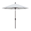 Pemberly Row Skye 9' Bronze Patio Umbrella in Sunbrella 1A Natural