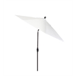 Pemberly Row Skye 9' Bronze Patio Umbrella in Olefin White