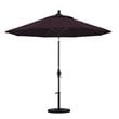 Pemberly Row Skye 9' Bronze Patio Umbrella in Pacifica Purple