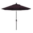 Pemberly Row Skye 9' Bronze Patio Umbrella in Pacifica Purple