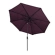 Pemberly Row 11' Bronze Patio Umbrella in Pacifica Purple
