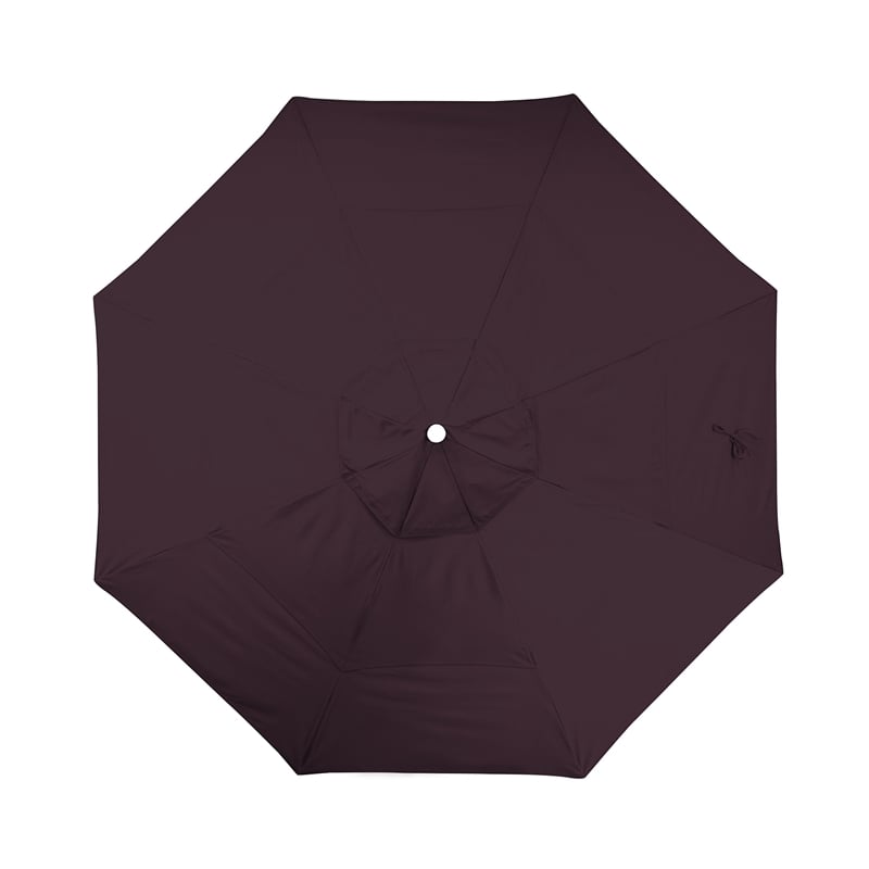 Pemberly Row 11' Bronze Patio Umbrella in Pacifica Purple