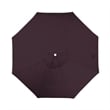 Pemberly Row 11' Bronze Patio Umbrella in Pacifica Purple
