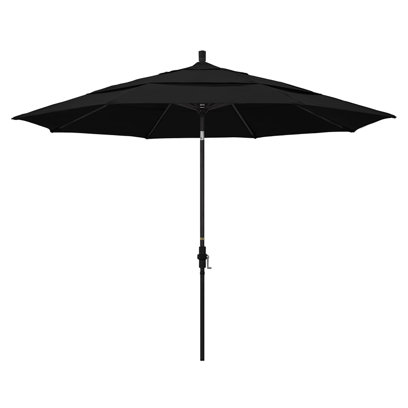 Pemberly Row 11' Patio Umbrella in Black