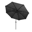 Pemberly Row 11' Patio Umbrella in Black