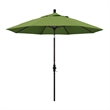 Pemberly Row 9' Bronze Patio Umbrella in Sun-brella 1A Spectrum Cilantro