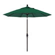 Pemberly Row 9' Bronze Patio Umbrella in Sun-brella 1A Forest Green