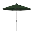 Pemberly Row 9' Bronze Patio Umbrella in Pacifica Hunter Green