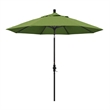 Pemberly Row 9' Black Patio Umbrella in Sun-brella 1A Spectrum Cilantro