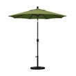Pemberly Row 7.5' Bronze Patio Umbrella in Sun-brella 1A Spectrum Cilantro