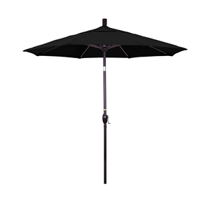 Pemberly Row 7.5' Patio Umbrella in Sun-brella 1A Black