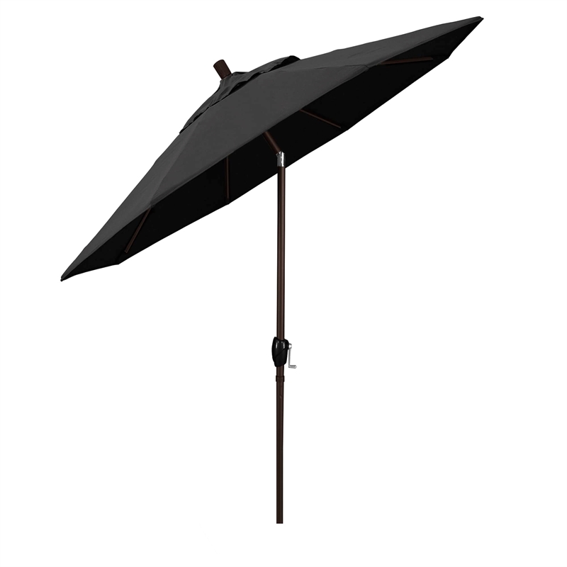 Pemberly Row 7.5' Patio Umbrella in Sun-brella 1A Black