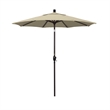 Pemberly Row 7.5' Bronze Patio Umbrella in Pacifica Pacific Blue
