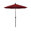 Pemberly Row 7.5' Bronze Patio Umbrella in Pacifica Red