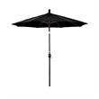 Pemberly Row 7.5' Bronze Patio Umbrella in Pacifica Black