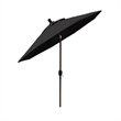 Pemberly Row 7.5' Bronze Patio Umbrella in Pacifica Black