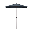 Pemberly Row 7.5' Bronze Patio Umbrella in Pacifica Sapphire