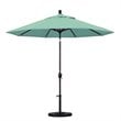Pemberly Row 9' Bronze Patio Umbrella in Sun-brella 1A Spectrum Mist