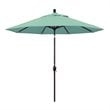 Pemberly Row 9' Bronze Patio Umbrella in Sun-brella 1A Spectrum Mist