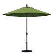 Pemberly Row 9' Black Patio Umbrella in Sun-brella 1A Spectrum Cilantro