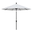 Pemberly Row 9' Black Patio Umbrella in Sun-brella 1A Natural