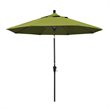 Pemberly Row 9' Bronze Patio Umbrella in Olefin Kiwi