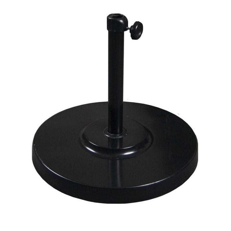 Pemberly Row 50 lbs Base (for Patio Umbrella) in Black