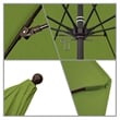 Pemberly Row 9' Bronze Market Umbrella in Sun-brella 1A Cilantro