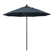 Pemberly Row 9' Bronze Market Umbrella in Pacifica Sapphire