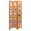 Pemberly Row  Traditional  Photo 3-Panel Room Divider Brown Engineered Wood