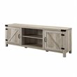Pemberly Row Modern Wood Barn Door TV Stand for TVs up to 70