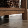 Pemberly Row 5-Shelf Transitional Engineered Wood Bookcase in Vintage Oak