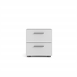 Pemberly Row 2 Drawer Nightstand in White