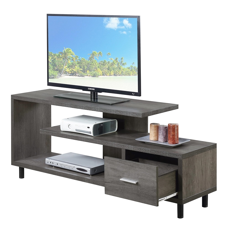 Pemberly Row Modern Wood TV Stand for TVs up to 60